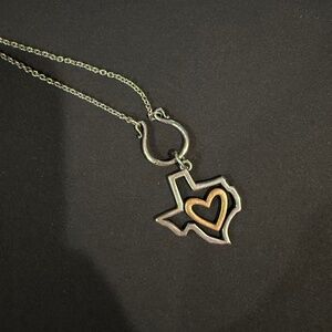 James Avery I love Texas necklace